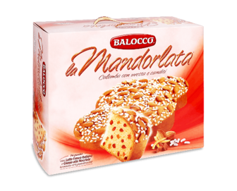 Кекс Balocco Colombа Mandorlata родзинки-цукати-мигдаль, 750г