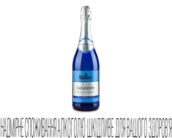 Напій на основі вина Latinium Sparkling білий напівсолодкий, 0,75л
