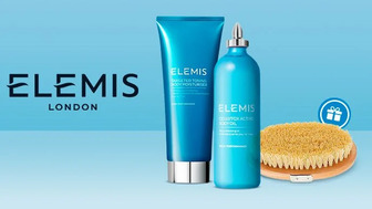 Купуй від двох одиниць товарів бренду Elemis та отримуй подарунок*!