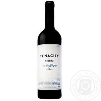Вино Tenacity Shiraz червоне сухе 12% 0,75л