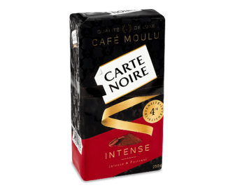 Кава мелена Carte Noire Intense натуральна смажена, 250г