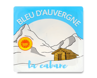 Сир La Cabane «Блю Д’Овернь» Laqueuille 52%, 125г