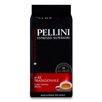 Кава мелена Pellini Tradizional натуральна смажена 250г