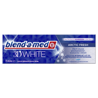 Паста зубна Blend-a-med 3D White Арктична свіжість 75мл