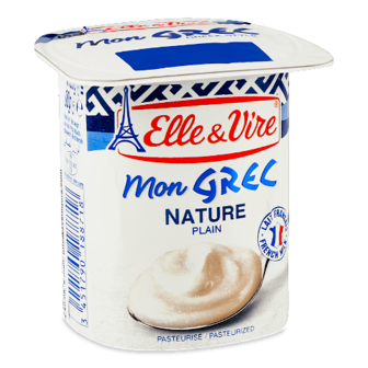 Десерт молочний Elle&Vire грецький оригін 7,5% ст 125г