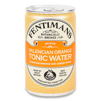 Напій Fentimans Valencian Orange Tonic безалкогольний газований з/б 0,15л