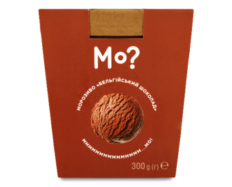 Морозиво «МО?» «Бельгійський шоколад», 300г