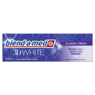 Паста зубна Blend-a-med 3D White Класична свіжість 75мл