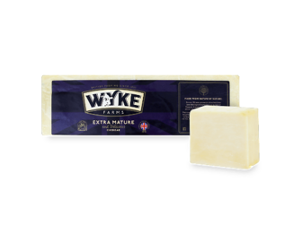 Сир Wyke Farms «Чеддер» білий екстра витриманий з коров'ячого молока, кг