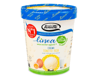 Морозиво Tonitto без додавання цукру, 250г