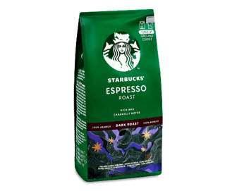 Кава мелена Starbucks Espresso Roast натуральна, 200г