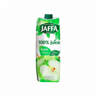 Сік 100% Яблуко зелених сортів ТМ JAFFA 0,95/1л