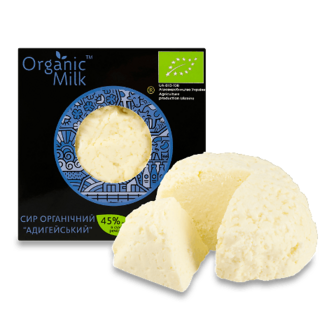 Сир Organic Milk «Адигейський» органічний 45% 100г