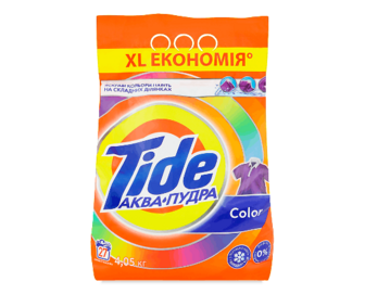 Порошок для прання Tide Color Аква-Пудра автомат, 4,05кг