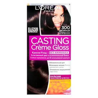 Фарба для волосся L'oreal Casting Creme Gloss 300 Подвійний еспресо