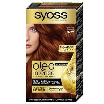 Фарба для волосся без аміаку Syoss Oleo Intense 5-77 Глянцева бронза 115мл