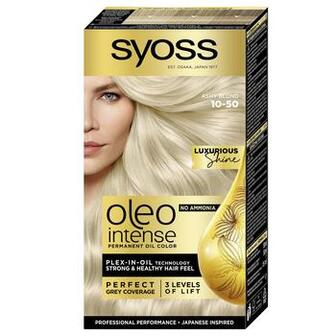Фарба для волосся SYOSS Oleo Intense 10-50 димчастий блонд без аміаку 115мл