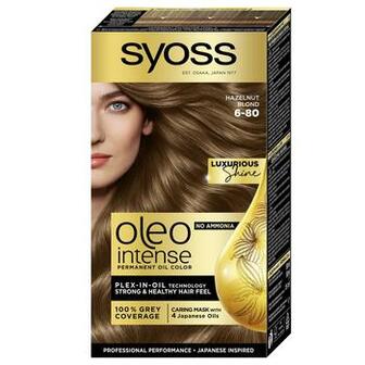 Фарба для волосся Syoss Oleo 6-80 Золотистий русявий