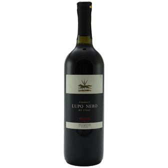 Вино Lupo Nero Rosso Puglia червоне напівсухе 12% 0,75л