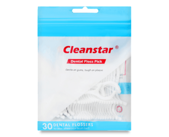 Нитка зубна Cleanstar, 30шт