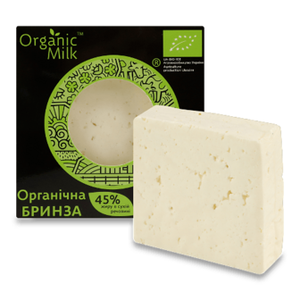 Сир Organic Milk "Бринза" органічна 45% 100г