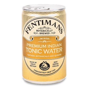 Напій Fentimans Premium Indian Tonic безалкогольний газований з/б 0,15л