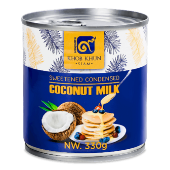 Молоко кокосове Khob Khun Siam згущене 330г