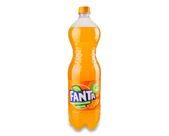 Напій Fanta з апельсиновим соком сильногазований, 1,25л