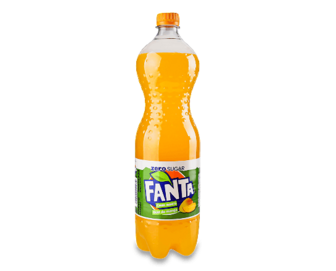 Напій соковмісний Fanta Zero Sugar Манго сильногазований, 1,25л
