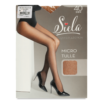 Колготки жіночі Siela Micro Tulle 40 caramel р.3 шт