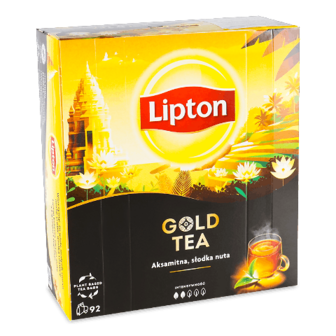 Чай чорний Lipton Gold Tea 92*1,5г