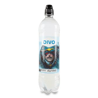 Вода питна Divo Voda спорт негазована, 0,7л