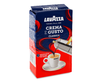 Кава мелена Lavazza Crema e Gusto, 250г