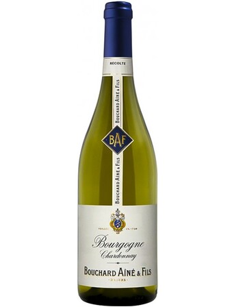 Вино Бургонь, Шардоне / Bourgogne, Chardonnay, Bouchard Aine & Fils, біле сухе 0.75л