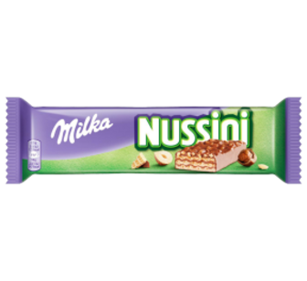Батончик Milka Нуссіні з фундуком і какао 31г