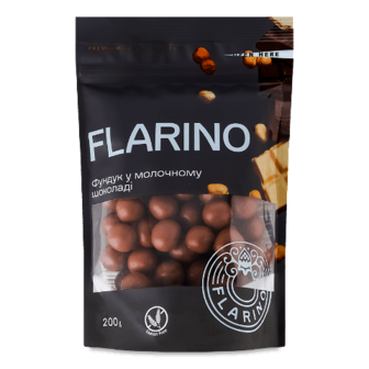 Фундук Flarino смажений у молочному шоколаді 200г