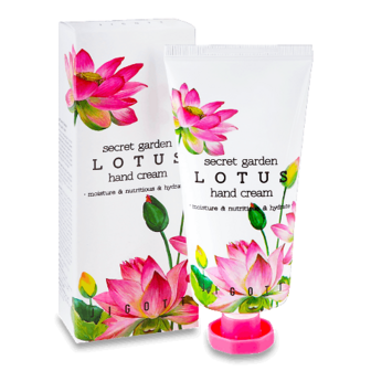 Крем для рук Jigott Secret Garden Lotus 100мл