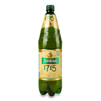 Пиво Львівське 1715 світле 1,12л