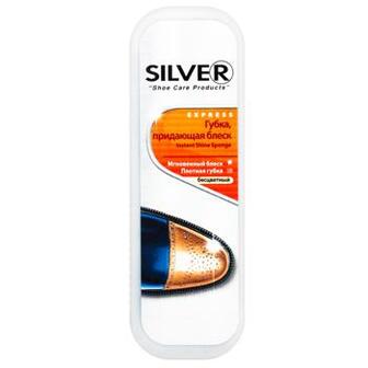 Губка-блиск для взуття Silver стандарт нейтральна