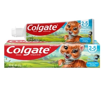 Паста зубна 50 мл Colgate дитяча зі смаком жувальної гумки 2-5 років к/уп 