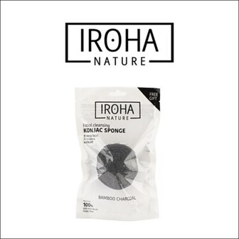 З покупкою двох продуктів Iroha ваш подарунок — спонж-конжак.