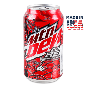 Напій газований Mountain Dew Code Red з/б, 0,355л