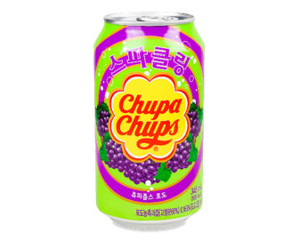 Напій Chupa Chups «Виноград» газований з/б, 345мл