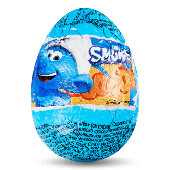 Яйце шоколадне The Smurfs із сюрпризом 20г