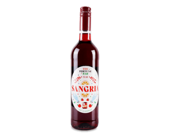 Напій на основі вина The Fortune Bar Sangria безалкогольний, 0,75л